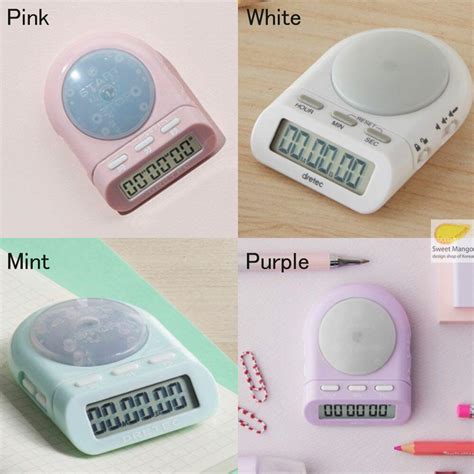 Authentic dretec korean study timer, Hobbies & Toys, Stationery & Craft ...