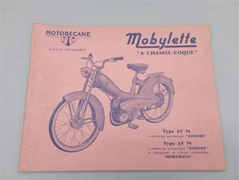 Catalogue De Pi Ces D Tach Es Motob Cane Mobylette Type Av Av Eur