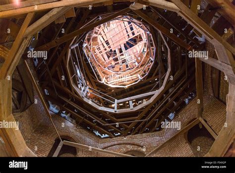 Octagon Dome Interior Of Unfinished Longwood Antebellum Plantation