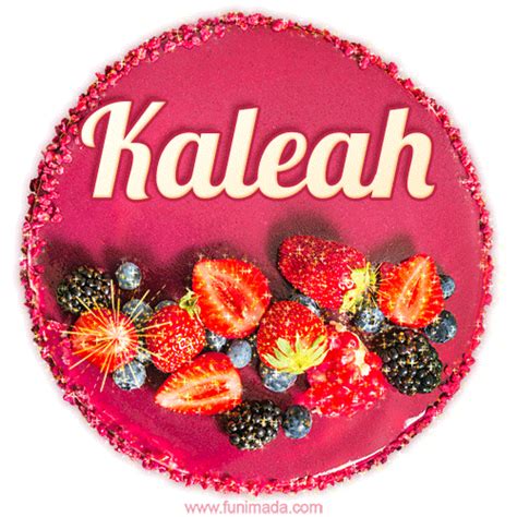 Happy Birthday Kaleah GIFs - Download original images on Funimada.com