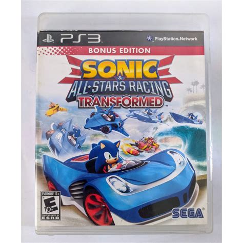 Sonic All Stars Racing Transformed Ps Original M Dia F Sica Pronta