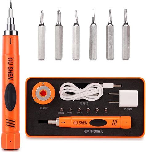 Electric Precision Screwdriver Adjustable Torque Cordless Screwdriver