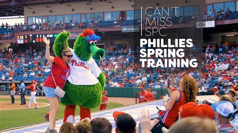 Experience Phillies Spring Training In Clearwater Florida Youtube