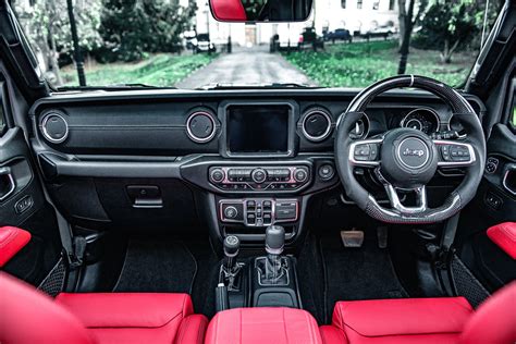 Jeep Wrangler JL 4 Door Leather Sports Interior - Project Kahn