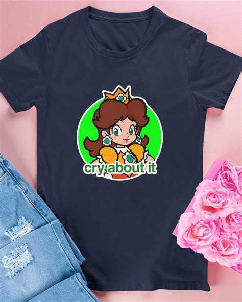 Princess Daisy Cry About It Edition Limited Tee Shirt Rin Carin4u - Tiotee