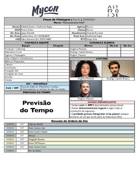 Ordem Do Dia Exemplo 2 Pdf