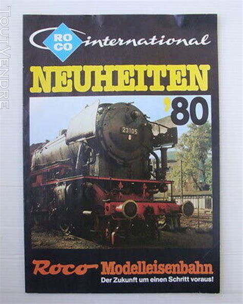 Catalogue Jouet Ancien Train Roco HO Réseaux Locomotives Wag Sotteville