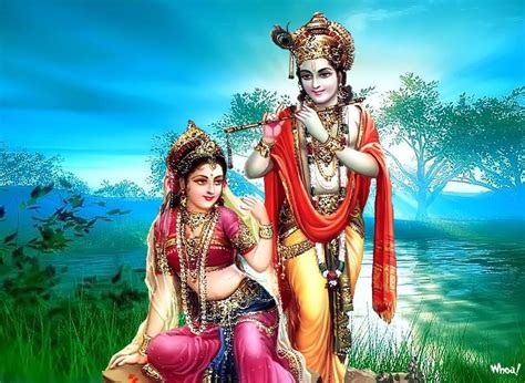 Radhe Krishna Love HD Wallpaper