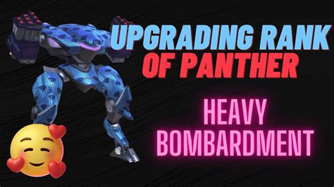 Upgrading Rank Of Panther Stars Godlike Gameplay Mech Arena