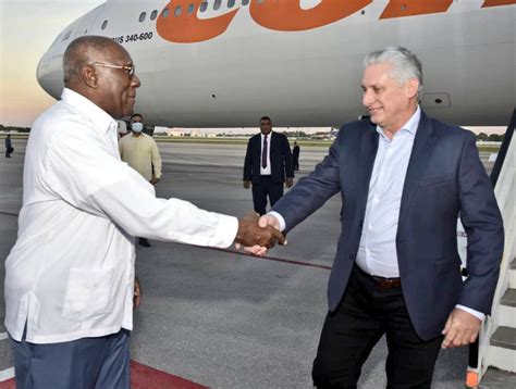 Arriba a Cuba presidente Miguel Díaz Canel tras exitosa gira