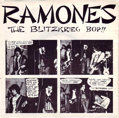 OLTRE LA SOCIETA PSICHIATRICA AVANZATA BLITZKRIEG BOP Ramones 1976