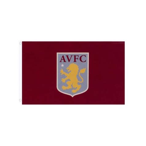 Buy Aston Villa Core Crest Flag in wholesale online! | Mimi Imports