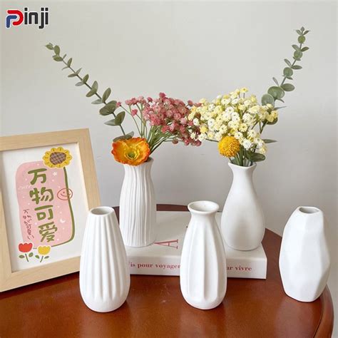 Nordic Ceramics Vase Modern Flower Vase Home Decor Shopee Malaysia