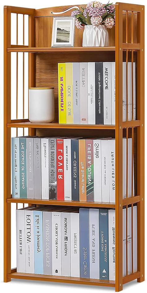 Athena Collection Book Shelf And Bookcase Floorstanding Tier Modern