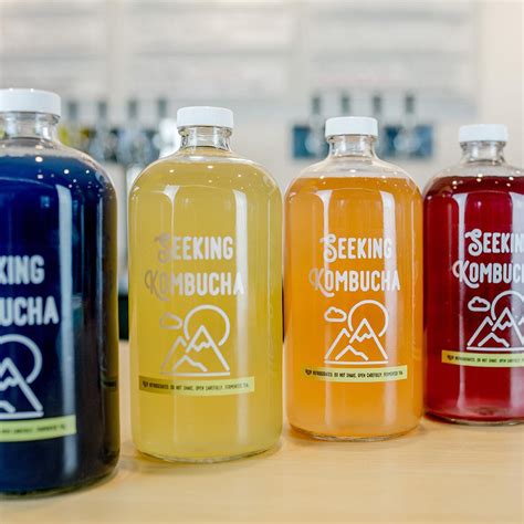 Kombucha Refillable Bottles - Seeking Ferments