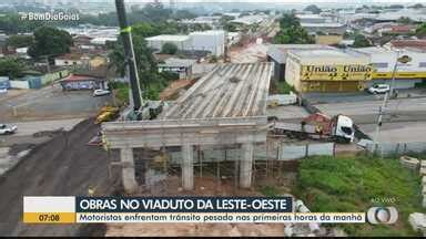 Bom Dia GO Obra No Viaduto Da Castelo Branco Continua Globoplay