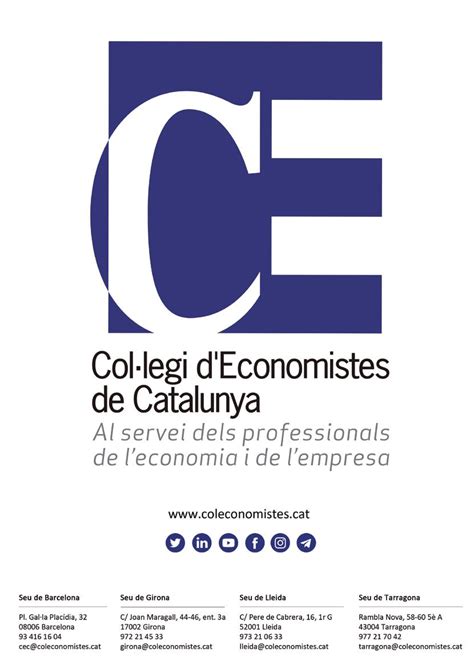 L Informatiu De L Economista By Collegi D Economistes De Catalunya