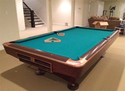 Used Brunswick Gold Crown IV Pool Table Mint Condition A1 Like New