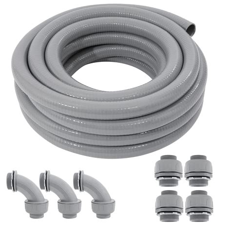 Buy Dwale Liquid Tight Conduit And Connector Kit Flexible Non Metallic