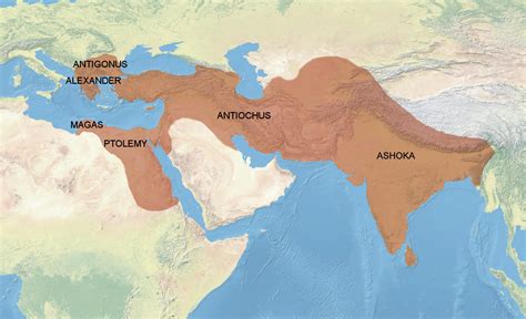 Edicts Of Ashoka Map