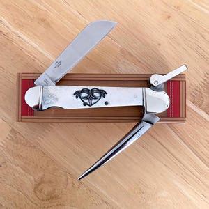 Nude Martian Pinup Scrimshaw Marlin Spike Knife Mature Content Sale Etsy