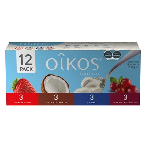 Oikos Yogurt Griego Sabores Surtidos Desde