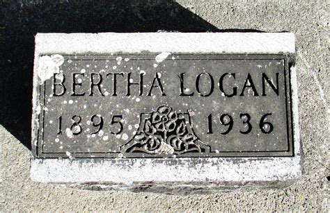 Bertha L Hopkins Logan Homenaje De Find A Grave