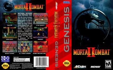 Mortal Kombat II Genesis The Cover Project