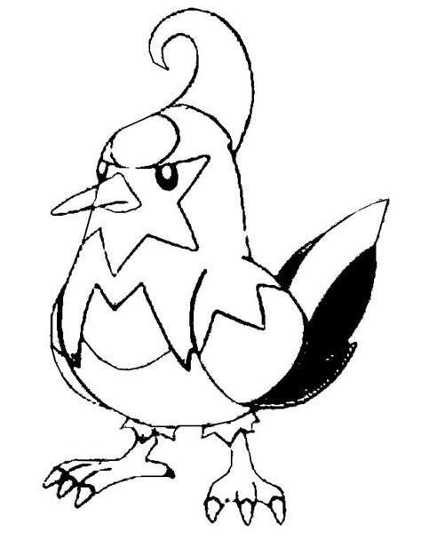 Staravia Pokemon Coloring Page Free Printable Coloring Pages Hot Sex