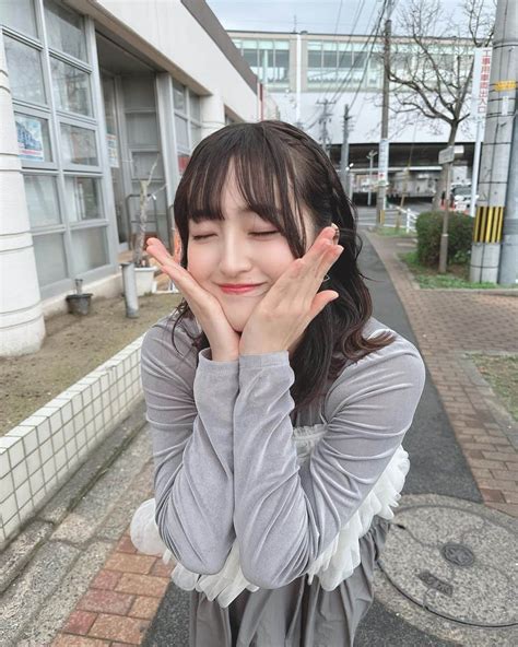 田島芽瑠さんのインスタグラム写真 田島芽瑠instagram 「福岡ロケ🥰🥰🥰 大好きなkbcさんのロケ！今回は2年ぶりのtrip