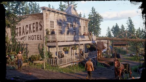 Red Dead Redemption 2 La Carte Dévoile Ses Villes Dans Les Montagnes Et Forêts Xbox Xboxygen