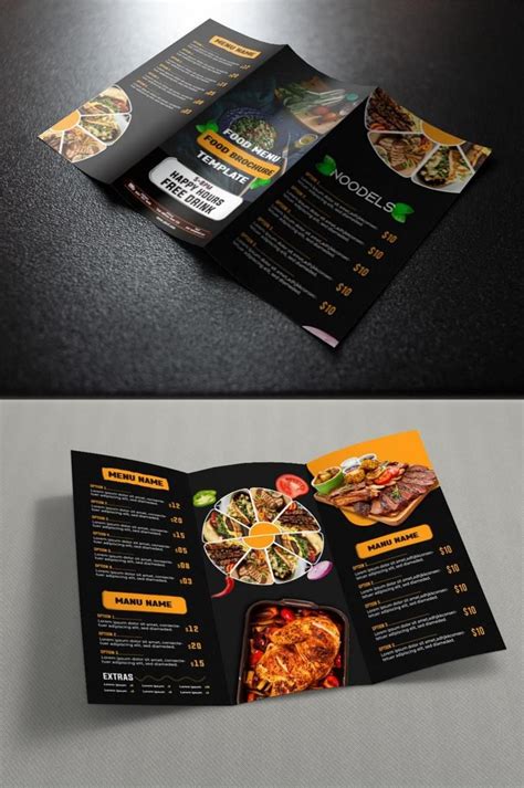 Brochure Food Brochure Graphic Trifold Brochure Brochure Design