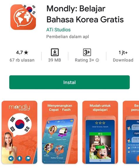 Aplikasi Keren Yang Membantu Tingkatkan Bahasa Korea Kamu