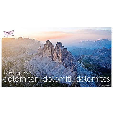 Luftbildkalender Dolomiten 2024 Kalender Bei Weltbildde Kaufen