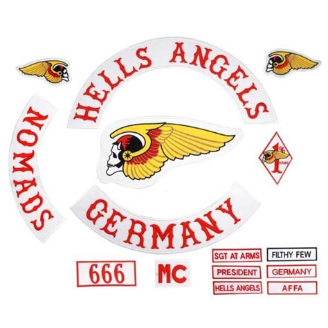 Hells Angels Patches for sale – Quality Embroidered Patches | ManPatch.com