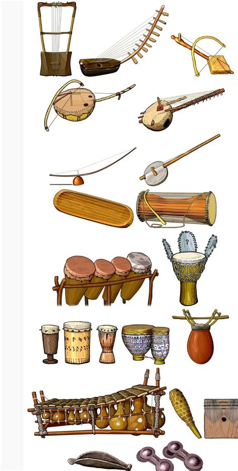 African Instruments Names