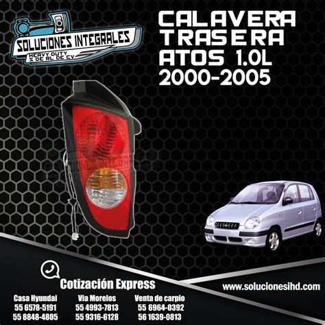 CALAVERA TRAS ATOS 1 0L 00 05 Soluciones IHD