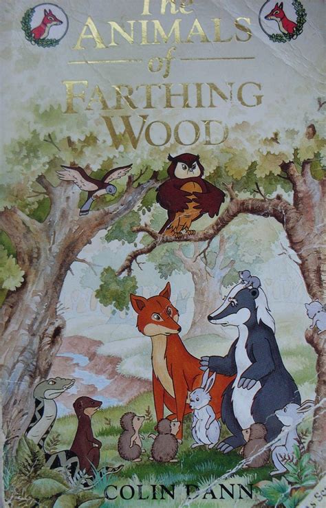 The Animals Of Farthing Wood Colin Dann Farm Scene Painting Fox