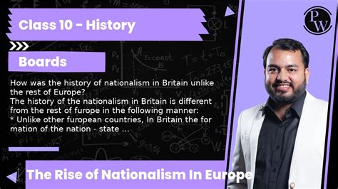 How Was The History Of Nationalism In Britain Unlike The Rest Of Europe