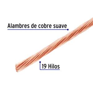 40049 CADES 12 TRUPER Volteck Metro De Cable Desnudo De Cobre Calibre