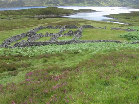 Enclosures By The Head Of Loch Errochty Chris Wimbush Geograph