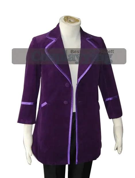 Gene Wilder As Willy Wonka 1971 Purple Jacket Costume Adult Costumes For Halloween On Aliexpress