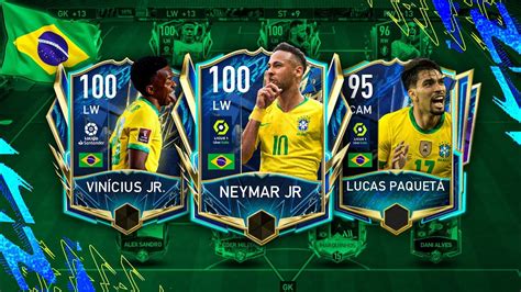 I Built Full Master Best Brazil Squad Fifa Mobile Youtube