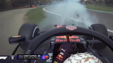 Max Verstappen Tyre Failure Ended His Race Imola Grand Prix