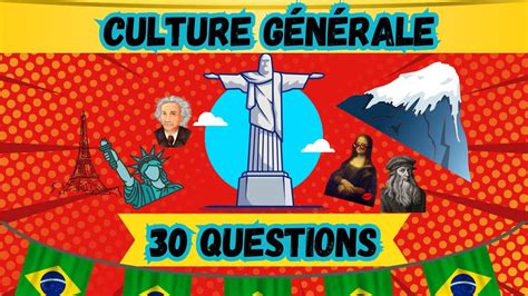 Questions Pour Tester Vos Connaissances G N Rales Quiz