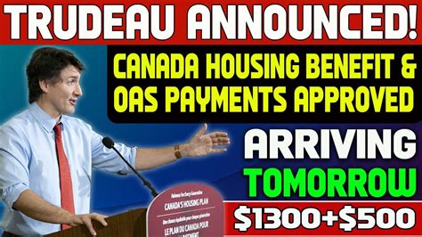 Trudeau Announced Big 1300 For OAS 500 For CHB Arrived Tomorrow