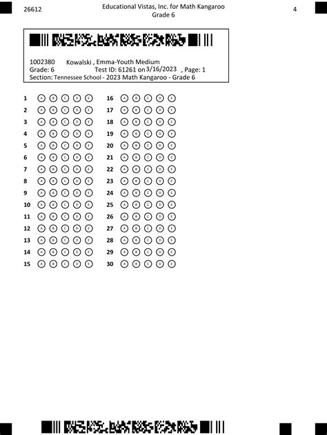 Math Kangaroo 2024 Answer Key Aleen Aurelea