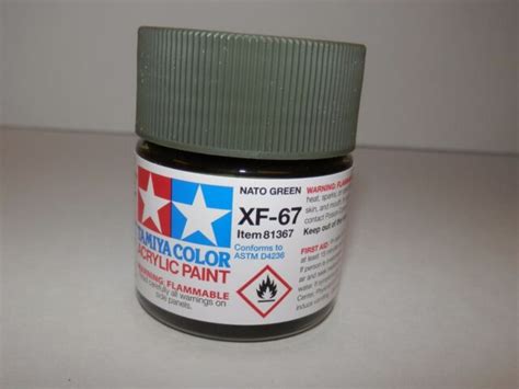 Tamiya Color Xf 67 NATO Green Acrylic Paint 10ml 81767 Ships For Sale