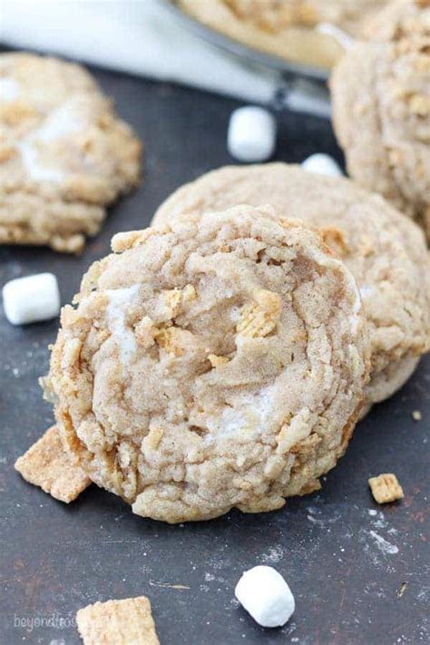 Cinnamon Toast Crunch Marshmallow Cookies Beyond Frosting