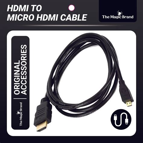 HDMI to Micro HDMI Cable